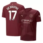 Men's Manchester City DE BRUYNE #17 Third Away Soccer Jersey 2024/25 - thejerseys