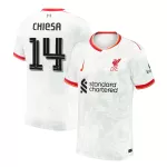 Men's Liverpool CHIESA #14 Third Away Soccer Jersey 2024/25 - UCL - thejerseys