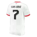 Men's Liverpool LUIS DÍAZ #7 Third Away Soccer Jersey 2024/25 - UCL - thejerseys