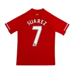 SUAREZ #7 Classic Liverpool Home Jersey 2013/14 - thejerseys
