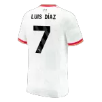 Men's Liverpool LUIS DÍAZ #7 Third Away Soccer Jersey 2024/25 - thejerseys