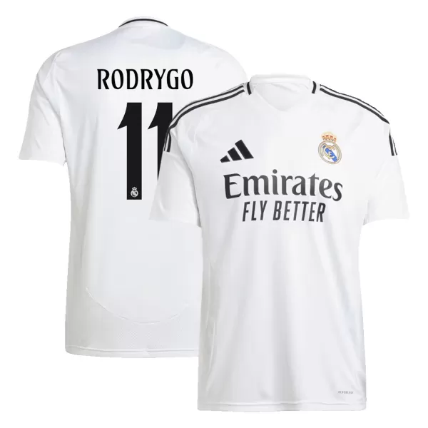 [Super Quality] Men's Real Madrid RODRYGO #11 Home Soccer Jersey 2024/25 - thejerseys