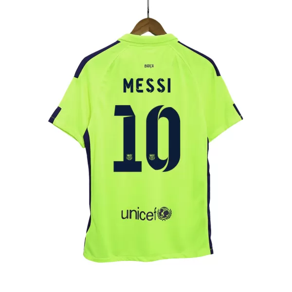 Barcelona MESSI #10 Third Away Retro Soccer Jersey 2014/15 - thejerseys