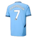 [Super Quality] Men's Manchester City MARMOUSH #7 Home Soccer Jersey 2024/25 - thejerseys