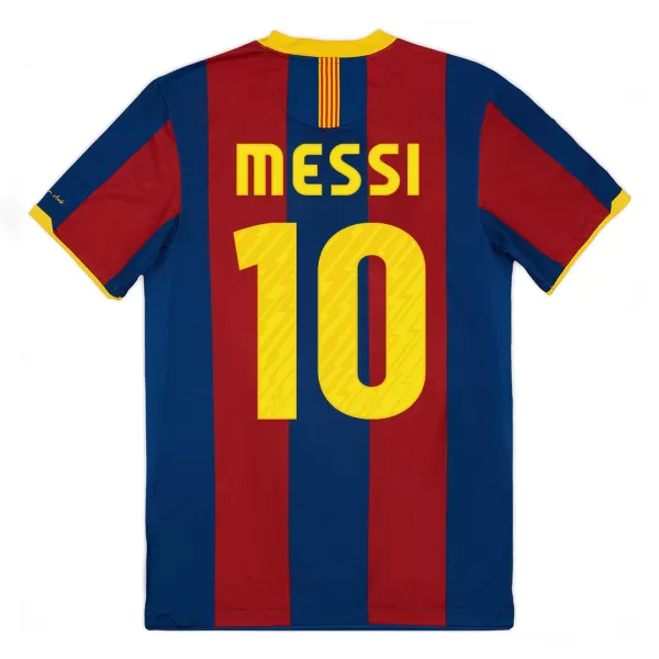 Barcelona MESSI #10 Home Retro Soccer Jersey 2010/11 - thejerseys