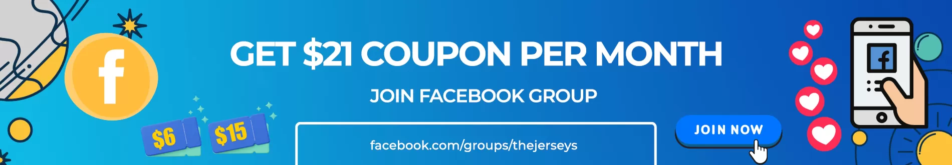 Join Facebook Group  - thejerseys