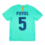 Barcelona PUYOL #5 Away Retro Soccer Jersey 2010/11 - thejerseys