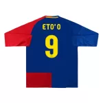 Barcelona ETO'O #9 Home Retro Long Sleeve Soccer Jersey 2008/09 - UCL Final - thejerseys