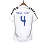 SERGIO RAMOS #4 Classic Real Madrid Home Jersey 2006/07 - thejerseys