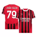 Men's AC Milan JOÃO FÉLIX #79 Home Soccer Jersey 2024/25 - thejerseys