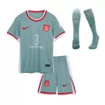 Kid's Atletico Madrid Away Jersey Full Kit 2024/25 - thejerseys