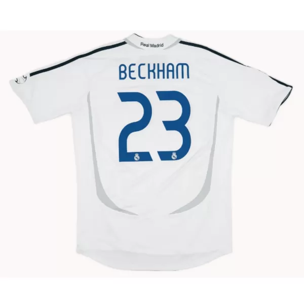 BECKHAM #23 Classic Real Madrid Home Jersey 2006/07 - thejerseys