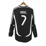 RAUL #7 Classic Real Madrid Away Long Sleeve Jersey 2006/07 - thejerseys