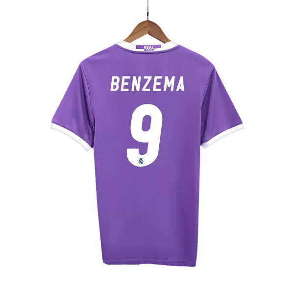 BENZEMA #9 Classic Real Madrid Away Jersey 2016/17 - thejerseys