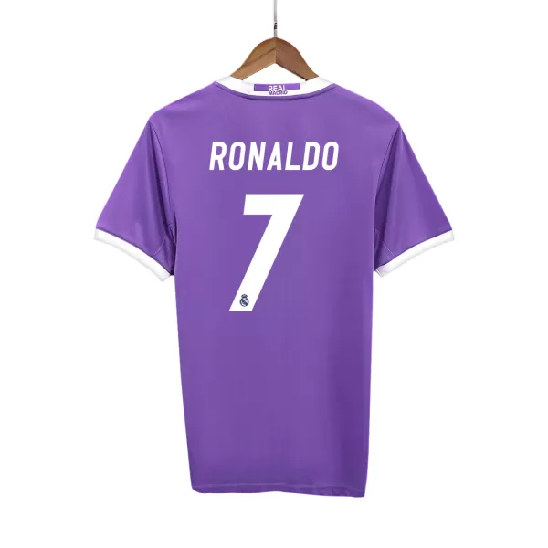 RONALDO #7 Classic Real Madrid Away Jersey 2016/17 - thejerseys