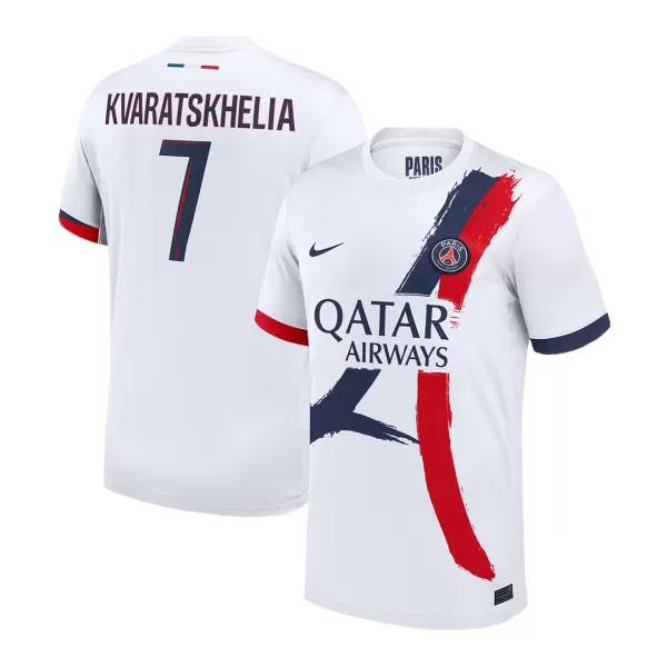 [Super Quality] Men's PSG KVARATSKHELIA #7 Away Soccer Jersey 2024/25 - thejerseys