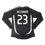 BECKHAM #23 Classic Real Madrid Away Long Sleeve Jersey 2006/07 - thejerseys