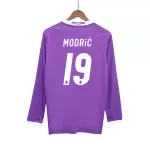 MODRIĆ #19 Classic Real Madrid Away Long Sleeve Jersey 2016/17 - thejerseys