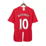 ROONEY #10 Classic Manchester United Home Jersey 2007/08 - thejerseys