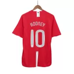 ROONEY #10 Classic Manchester United Home Jersey 2007/08 - UCL Final - thejerseys