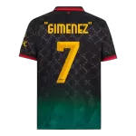 Men's AC Milan "GIMENEZ" #7 Fourth Away Soccer Jersey 2024/25 - thejerseys