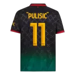 Men's AC Milan "PULISIC" #11 Fourth Away Soccer Jersey 2024/25 - thejerseys