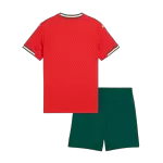 Kid's Portugal Home Jersey Kit(Jersey+Shorts) 2025 - thejerseys