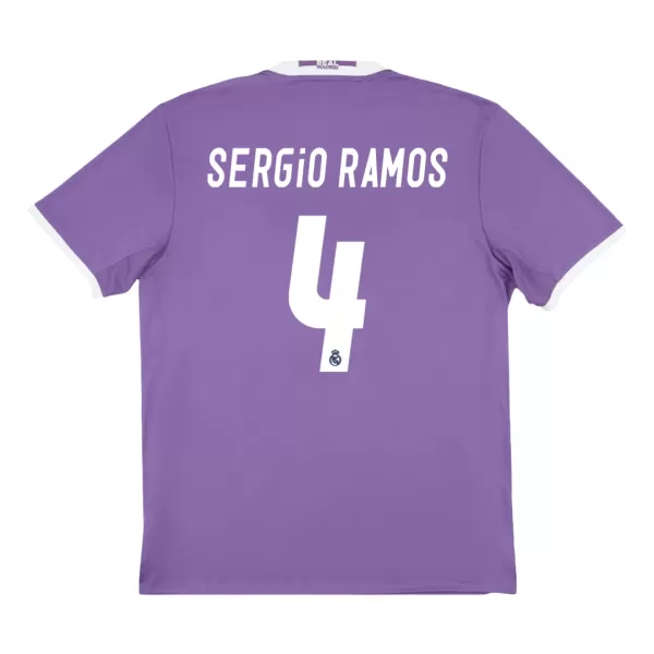 SERGIO RAMOS #4 Classic Real Madrid Away Jersey 2016/17 - thejerseys