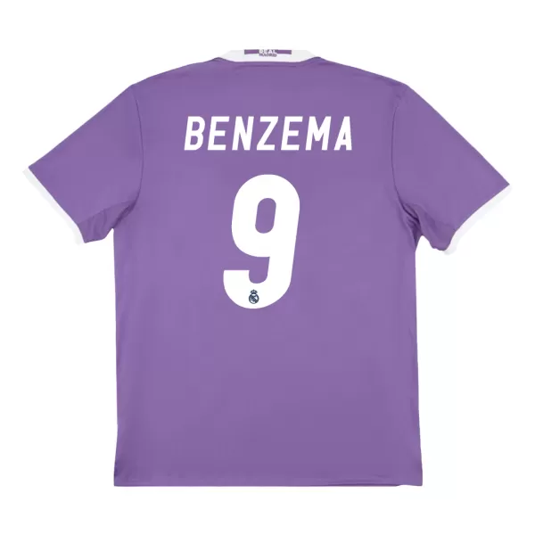 BENZEMA #9 Classic Real Madrid Away Jersey 2016/17 - thejerseys