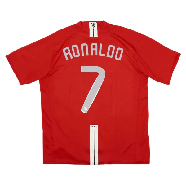 RONALDO #7 Classic Manchester United Home Jersey 2007/08 - UCL Final - thejerseys