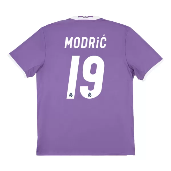 MODRIĆ #19 Classic Real Madrid Away Jersey 2016/17 - thejerseys