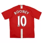 ROONEY #10 Classic Manchester United Home Jersey 2007/08 - thejerseys