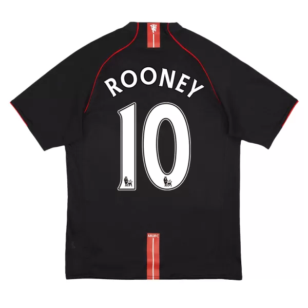 ROONEY #10 Classic Manchester United Away Jersey 2007/08 - thejerseys