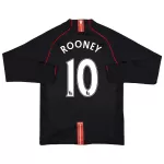 ROONEY #10 Classic Manchester United Away Long Sleeve Jersey 2007/08 - thejerseys