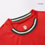 Kid's Portugal Home Jersey Kit(Jersey+Shorts) 2025 - thejerseys