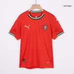 Kid's Portugal Home Jersey Kit(Jersey+Shorts) 2025 - thejerseys