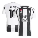 Men's Juventus YILDIZ #10 Home Soccer Jersey 2024/25 - Save The Children Sponsor - thejerseys