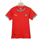 Women's Portugal Home Soccer Jersey 2025 - thejerseys