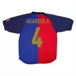 GUARDIOLA #4 Classic Barcelona Home Jersey 1999/00 - 100th Anniversary - thejerseys