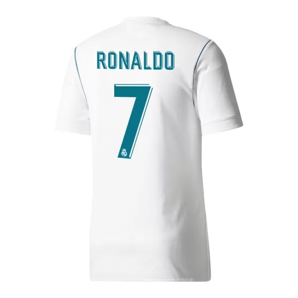 RONALDO #7 Classic Real Madrid Home Jersey 2017/18 - thejerseys