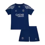 Kid's PSG Fourth Away Jersey Kit(Jersey+Shorts) 2024/25 - thejerseys