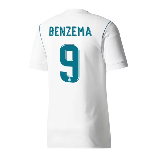 BENZEMA #9 Classic Real Madrid Home Jersey 2017/18 - thejerseys