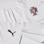 Kid's Portugal Away Jersey Kit(Jersey+Shorts) 2025 - thejerseys