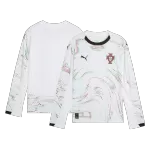 Men's Portugal Away Long Sleeve Soccer Jersey 2025 - thejerseys