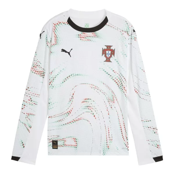 Men's Portugal Away Long Sleeve Soccer Jersey 2025 - thejerseys