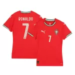 Women's Portugal RONALDO #7 Home Soccer Jersey 2025 - thejerseys