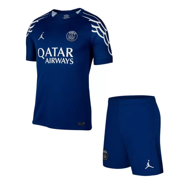 Men's PSG Fourth Away Jersey (Jersey+Shorts) Kit 2024/25 - thejerseys