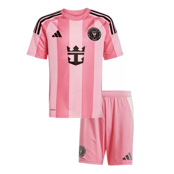 Kid's Inter Miami CF Home Jersey Kit(Jersey+Shorts) 2025 - thejerseys
