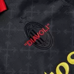 Kid's AC Milan x Off-White Fourth Away Jersey Kit(Jersey+Shorts) 2024/25 - thejerseys