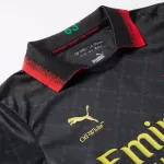 Kid's AC Milan x Off-White Fourth Away Jersey Kit(Jersey+Shorts) 2024/25 - thejerseys